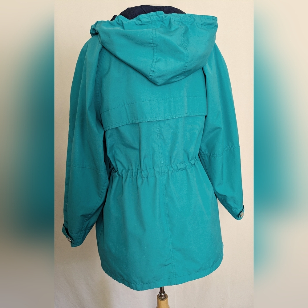 90s Retro Basic Editions Reversible Windbreaker J… - image 5